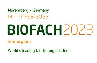 BIOFACH in Nuremberg,Germany , from 14-17 FEB 2023