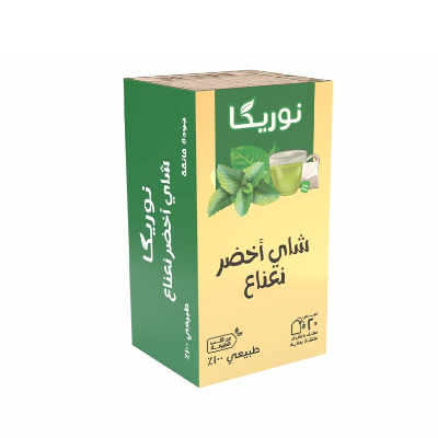Green tea with mint