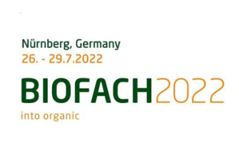 BIOFACH in Nuremberg,Germany , from 26-30/07/2022